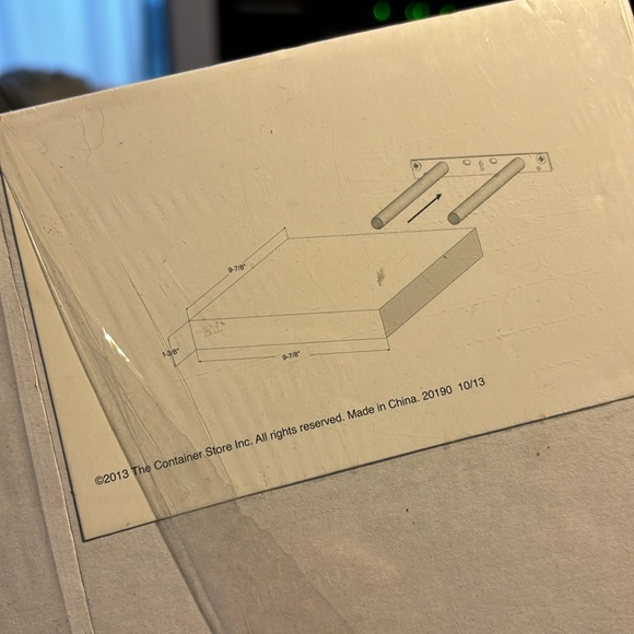 Small Floating Shelf - The Container Store - Picture 4 of 4
